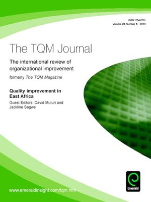 cover image of The TQM Journal, Volume 25, Issue 5